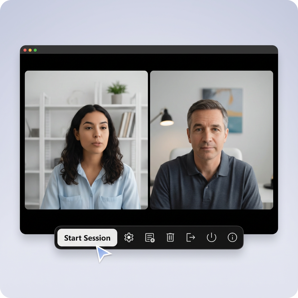 Start Session preview