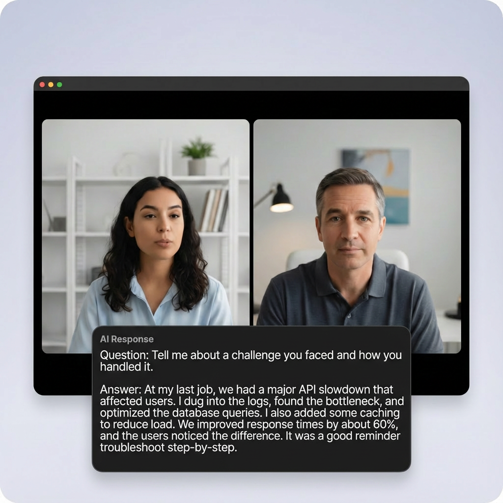 Instant AI answers during interview